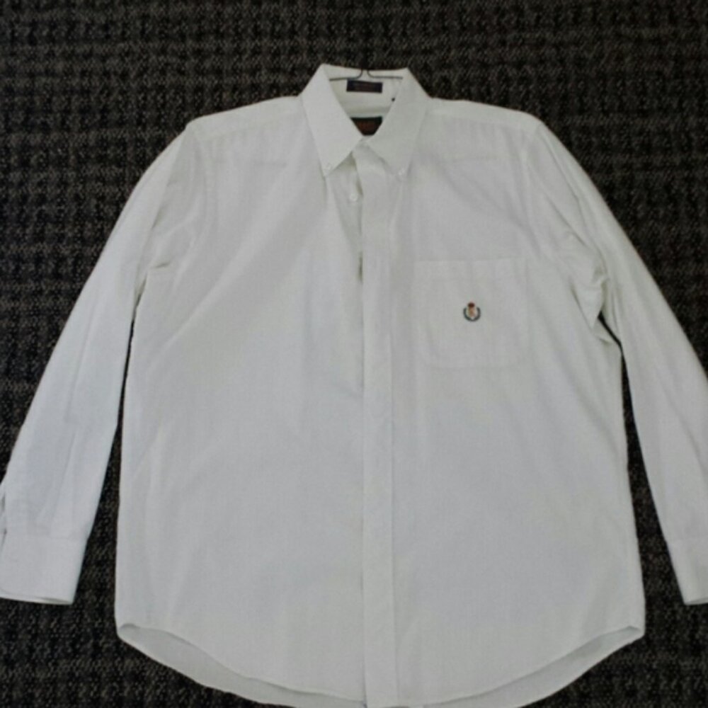 Chaps Cream Dress Shirt